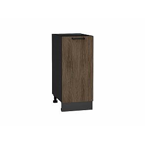 Шкаф нижний с 1-ой дверцей Флэт Brown Casella Oak 2S/Graphite 816*350*478