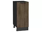 Шкаф нижний с 1-ой дверцей Флэт Brown Casella Oak 2S/Graphite 816*350*478