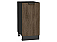 Шкаф нижний с 1-ой дверцей Флэт Brown Casella Oak 2S/Graphite 816*400*478