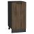 Шкаф нижний с 1-ой дверцей Флэт Brown Casella Oak 2S/Graphite 816*400*478