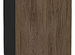 Шкаф нижний с 1-ой дверцей Флэт Brown Casella Oak 2S/Graphite 816*500*478