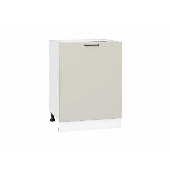 Шкаф нижний с 1-ой дверцей Флэт Cashmere In 2S/Белый 816*600*478