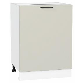 Шкаф нижний с 1-ой дверцей Флэт Cashmere In 2S/Белый 816*600*478