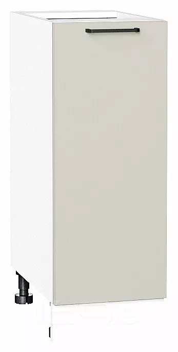 Шкаф нижний с 1-ой дверцей Флэт Cashmere In 2S/Белый 816*300*478