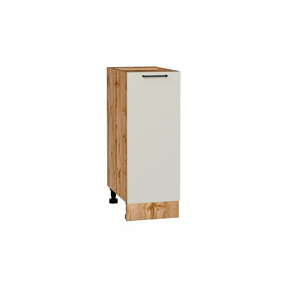 Шкаф нижний с 1-ой дверцей Флэт Cashmere In 2S/Дуб Вотан 816*300*478