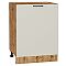 Шкаф нижний с 1-ой дверцей Флэт Cashmere In 2S/Дуб Вотан 816*600*478 Шкаф нижний с 1-ой дверцей Флэт Cashmere In 2S/Дуб Вотан 816*600*478