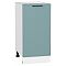 Шкаф нижний с 1-ой дверцей Флэт Grey-green In 2S/Белый 816*400*478
