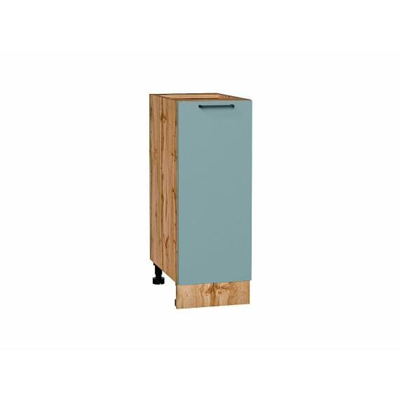 Шкаф нижний с 1-ой дверцей Флэт Grey-green In 2S/Дуб Вотан 816*300*478