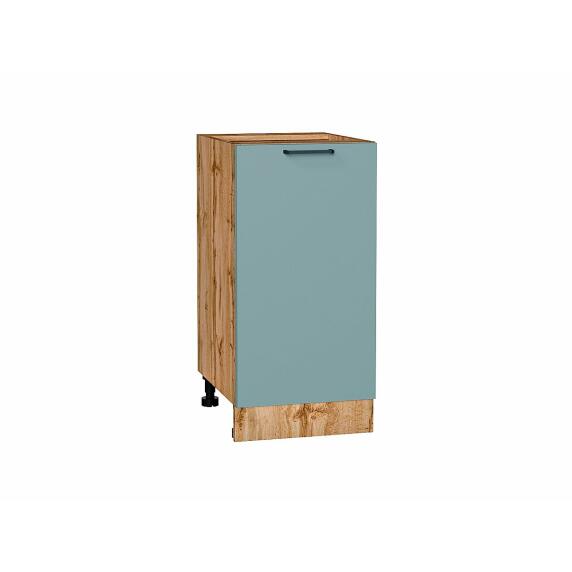 Шкаф нижний с 1-ой дверцей Флэт Grey-green In 2S/Дуб Вотан 816*400*478
