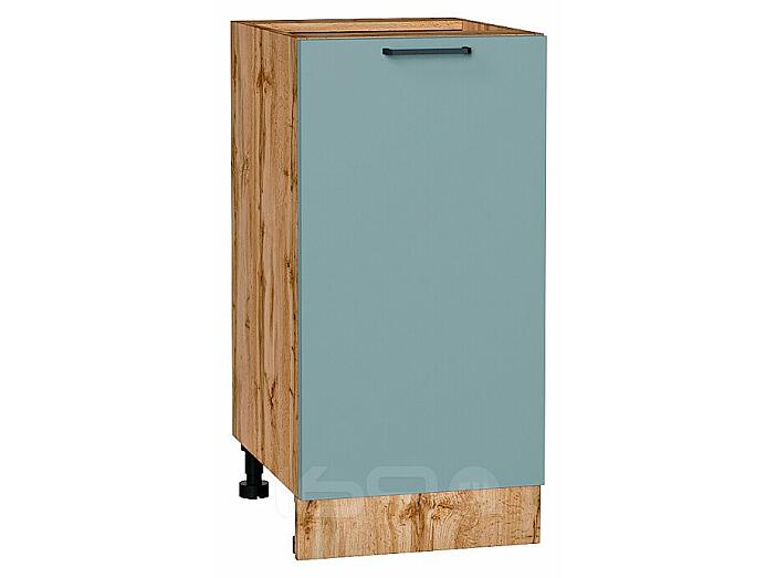 Шкаф нижний с 1-ой дверцей Флэт Grey-green In 2S/Дуб Вотан 816*400*478