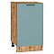 Шкаф нижний с 1-ой дверцей Флэт Grey-green In 2S/Дуб Вотан 816*450*478 Шкаф нижний с 1-ой дверцей Флэт Grey-green In 2S/Дуб Вотан 816*450*478