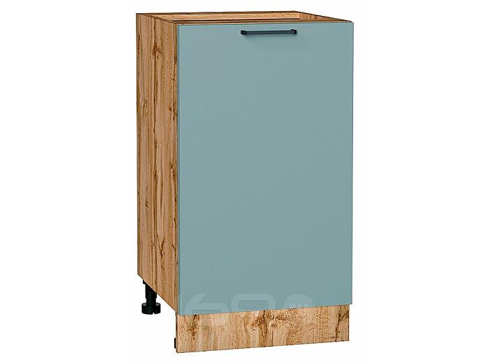 Шкаф нижний с 1-ой дверцей Флэт Grey-green In 2S/Дуб Вотан 816*450*478