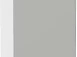 Шкаф нижний с 1-ой дверцей Флэт Light Grey In 2S/Белый 816*500*478