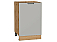 Шкаф нижний с 1-ой дверцей Флэт Light Grey In 2S/Дуб Вотан 816*500*478