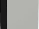 Шкаф нижний с 1-ой дверцей Флэт Light Grey In 2S/Graphite 816*500*478