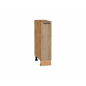 Шкаф нижний с 1-ой дверцей Флэт Natural Casella Oak 2S/Дуб Вотан 816*200*478