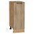 Шкаф нижний с 1-ой дверцей Флэт Natural Casella Oak 2S/Дуб Вотан 816*300*478