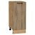 Шкаф нижний с 1-ой дверцей Флэт Natural Casella Oak 2S/Дуб Вотан 816*350*478