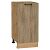 Шкаф нижний с 1-ой дверцей Флэт Natural Casella Oak 2S/Дуб Вотан 816*400*478