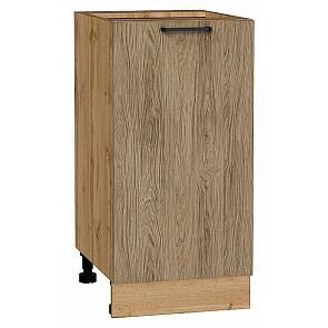 Шкаф нижний с 1-ой дверцей Флэт Natural Casella Oak 2S/Дуб Вотан 816*400*478