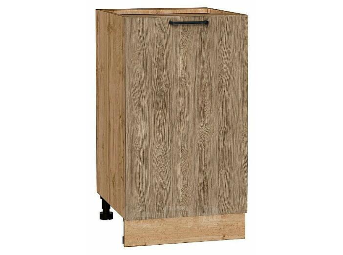 Шкаф нижний с 1-ой дверцей Флэт Natural Casella Oak 2S/Дуб Вотан 816*450*478