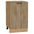 Шкаф нижний с 1-ой дверцей Флэт Natural Casella Oak 2S/Дуб Вотан 816*500*478