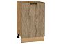 Шкаф нижний с 1-ой дверцей Флэт Natural Casella Oak 2S/Дуб Вотан 816*500*478