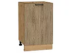 Шкаф нижний с 1-ой дверцей Флэт Natural Casella Oak 2S/Дуб Вотан 816*500*478