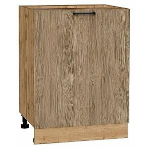 Шкаф нижний с 1-ой дверцей Флэт Natural Casella Oak 2S/Дуб Вотан 816*600*478