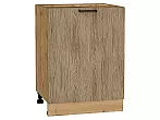 Шкаф нижний с 1-ой дверцей Флэт Natural Casella Oak 2S/Дуб Вотан 816*600*478