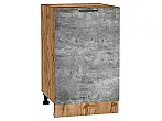 Шкаф нижний с 1-ой дверцей Флэт Temple Stone 2S/Дуб Вотан 816*500*478