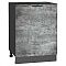 Шкаф нижний с 1-ой дверцей Флэт Temple Stone 2S/Graphite 816*600*478 Шкаф нижний с 1-ой дверцей Флэт Temple Stone 2S/Graphite 816*600*478