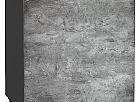 Шкаф нижний с 1-ой дверцей Флэт Temple Stone 2S/Graphite 816*600*478