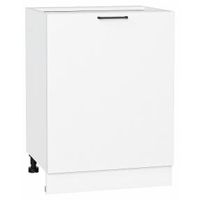 Шкаф нижний с 1-ой дверцей Флэт White In 2S/Белый 816*600*478