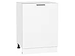 Шкаф нижний с 1-ой дверцей Флэт White In 2S/Белый 816*600*478