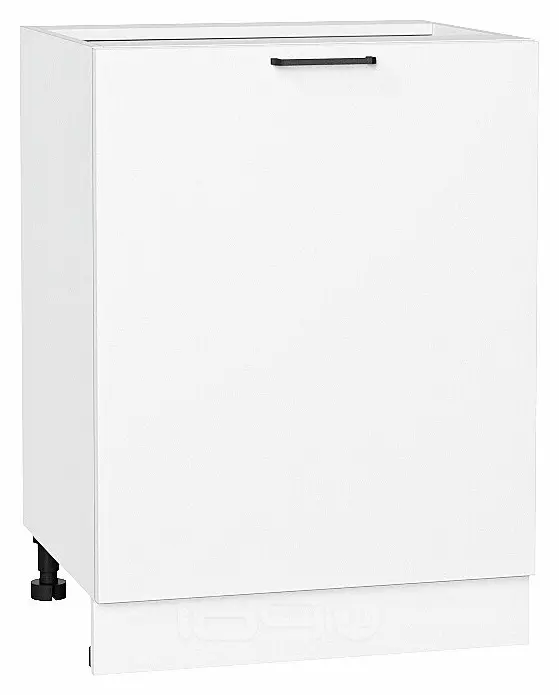 Шкаф нижний с 1-ой дверцей Флэт White In 2S/Белый 816*600*478