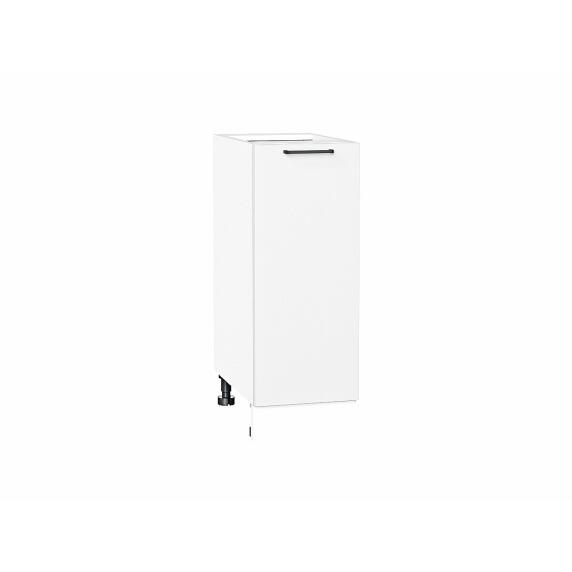 Шкаф нижний с 1-ой дверцей Флэт White In 2S/Белый 816*300*478