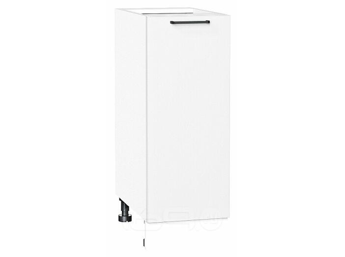 Шкаф нижний с 1-ой дверцей Флэт White In 2S/Белый 816*300*478