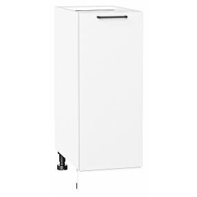 Шкаф нижний с 1-ой дверцей Флэт White In 2S/Белый 816*300*478