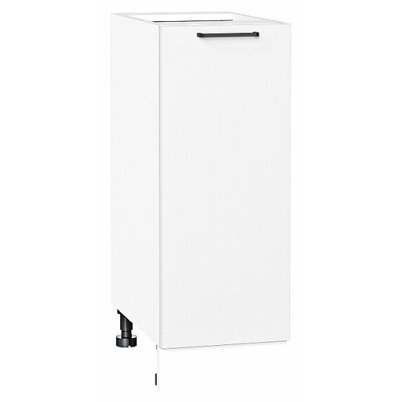 Шкаф нижний с 1-ой дверцей Флэт White In 2S/Белый 816*300*478