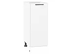 Шкаф нижний с 1-ой дверцей Флэт White In 2S/Белый 816*300*478