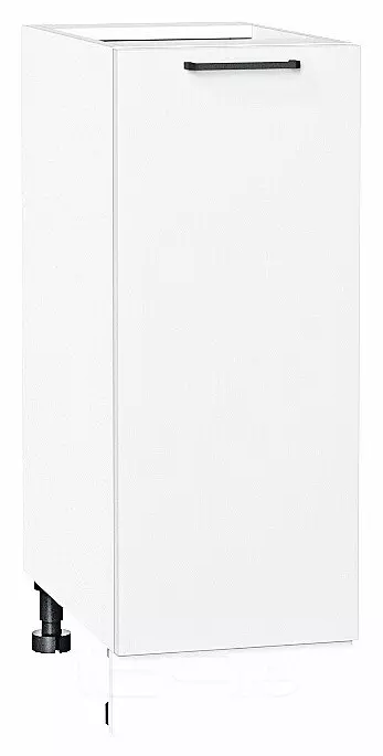 Шкаф нижний с 1-ой дверцей Флэт White In 2S/Белый 816*300*478
