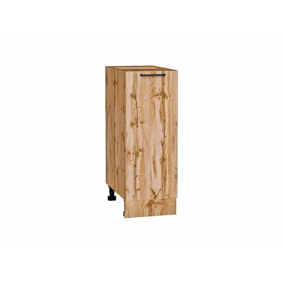 Шкаф нижний с 1-ой дверцей Флэт Wotan Oak 2S/Дуб Вотан 816*300*478