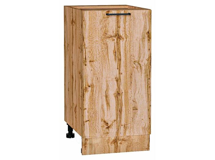 Шкаф нижний с 1-ой дверцей Флэт Wotan Oak 2S/Дуб Вотан 816*400*478