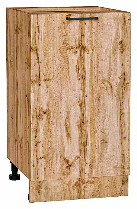 Шкаф нижний с 1-ой дверцей Флэт Wotan Oak 2S/Дуб Вотан 816*450*478