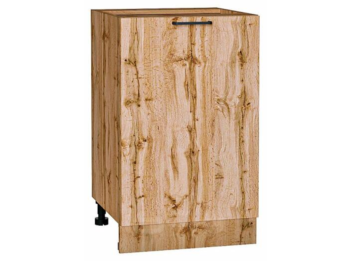Шкаф нижний с 1-ой дверцей Флэт Wotan Oak 2S/Дуб Вотан 816*500*478