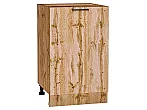 Шкаф нижний с 1-ой дверцей Флэт Wotan Oak 2S/Дуб Вотан 816*500*478