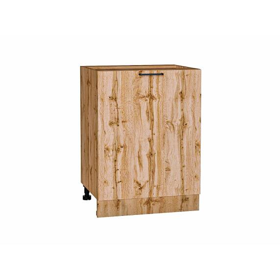 Шкаф нижний с 1-ой дверцей Флэт Wotan Oak 2S/Дуб Вотан 816*600*478