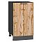 Шкаф нижний с 1-ой дверцей Флэт Wotan Oak 2S/Graphite 816*450*478 Шкаф нижний с 1-ой дверцей Флэт Wotan Oak 2S/Graphite 816*450*478
