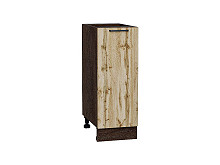 Шкаф нижний с 1-ой дверцей Флэт Wotan Oak 2S Венге | 30 см